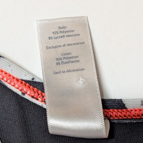 Iviva Racerback Tank Top Allover Print Athletic Activewear Sporty - Picture 5 of 5